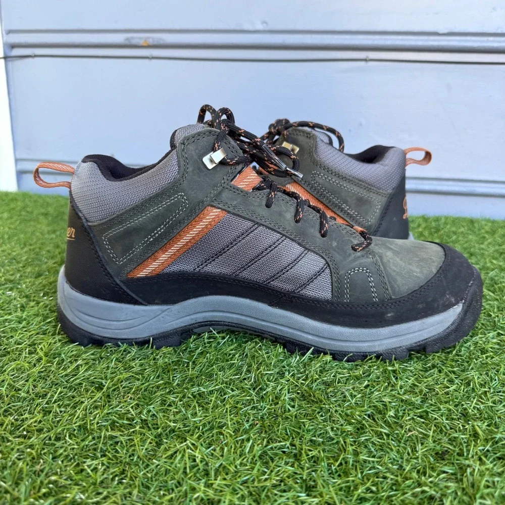 Danner Riverside 4.5 Gray Orange Mens Hiking Work Boots Size 10 D Gorpcore